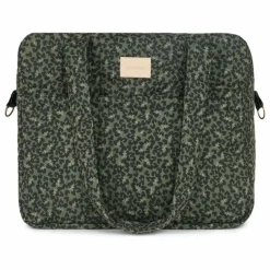 Clearance Nobodinoz Sac à langer imperméable Hyde Park Forest Yumiko | Vert