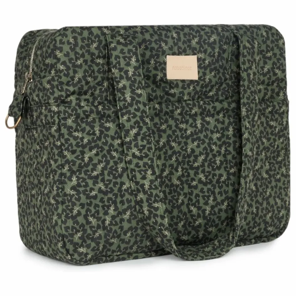 Clearance Nobodinoz Sac à langer imperméable Hyde Park Forest Yumiko | Vert
