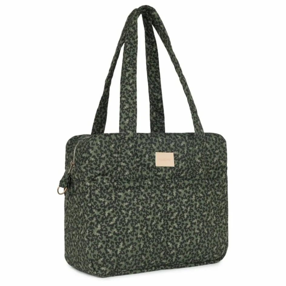 Clearance Nobodinoz Sac à langer imperméable Hyde Park Forest Yumiko | Vert