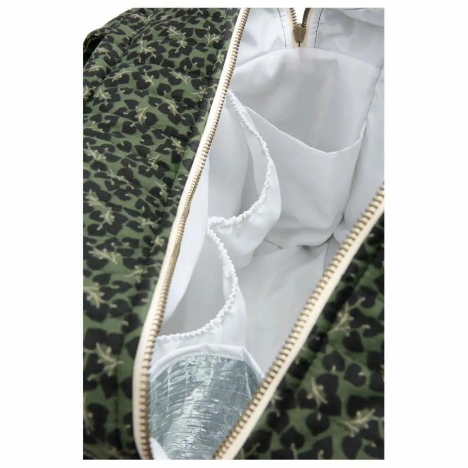 Clearance Nobodinoz Sac à langer imperméable Hyde Park Forest Yumiko | Vert