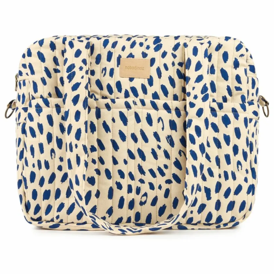 Best Nobodinoz Sac à langer imperméable Hyde Park Leonie | Bleu