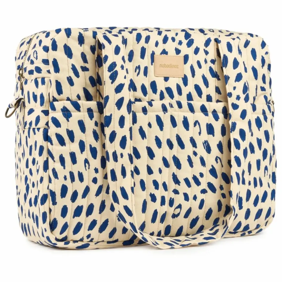 Best Nobodinoz Sac à langer imperméable Hyde Park Leonie | Bleu