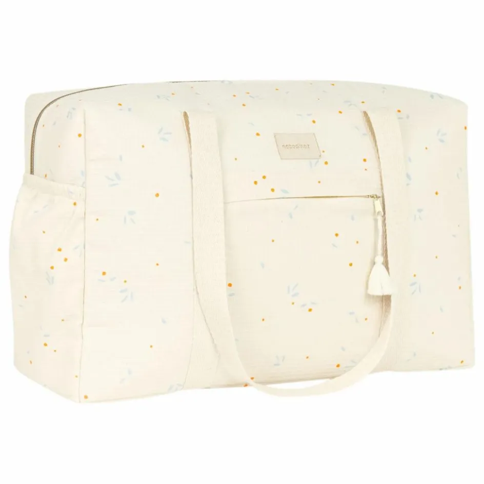 Nobodinoz Cadeau De Naissance|Puériculture*Sac à langer imperméable Opéra Orange Cherries |