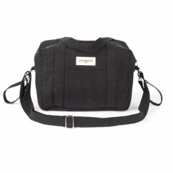 Outlet rivedroite Sac à langer Mini Darcy en coton recyclé | Noir
