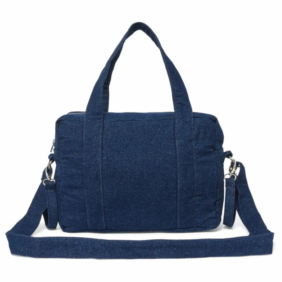 Outlet Sac à langer Mini Darcy en Denim Upcyclé | Sacs À Langer|Puériculture