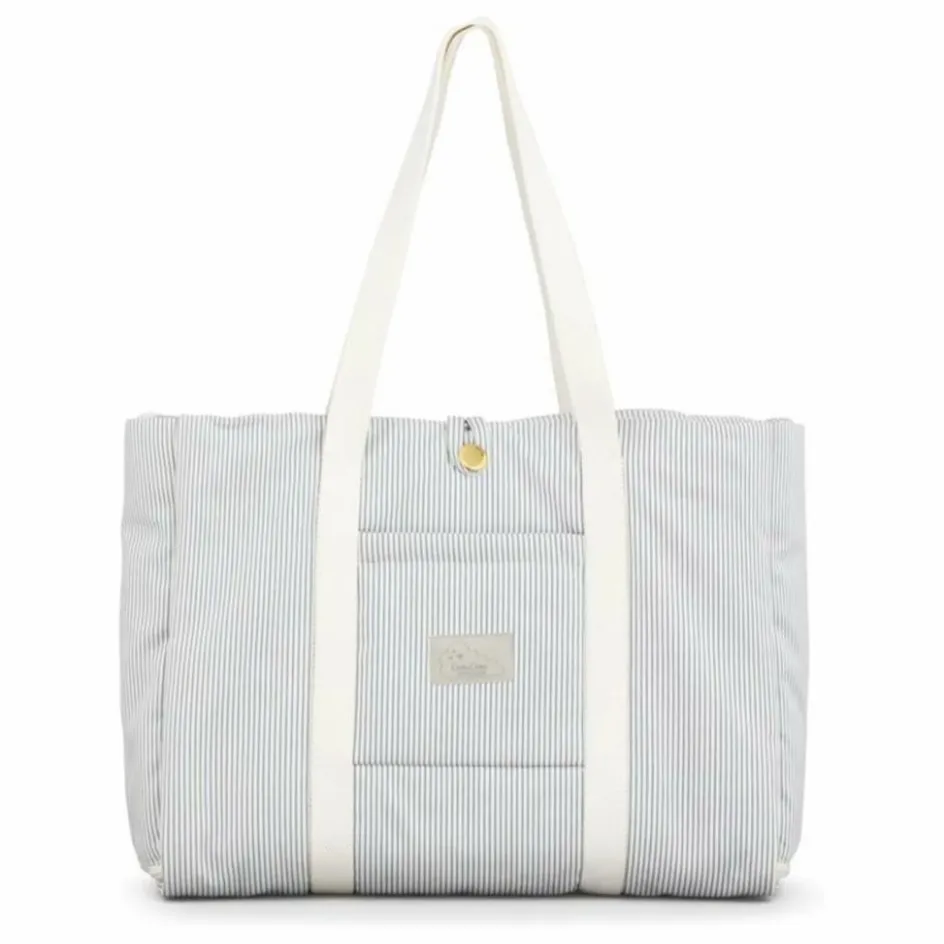 Hot Cam Cam Sac à langer multifonction rayé | Bleu Clair