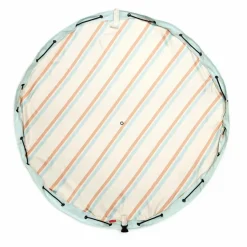 Discount Play and Go Sac / Tapis de jeu d'extérieur Noomad - Rayures | Bleu ciel