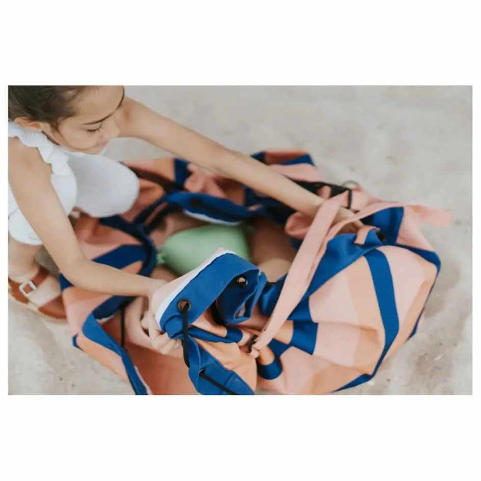 Discount Sac / Tapis de jeu d'extérieur Noomad - Rayures Moka Tapis De Jeux
