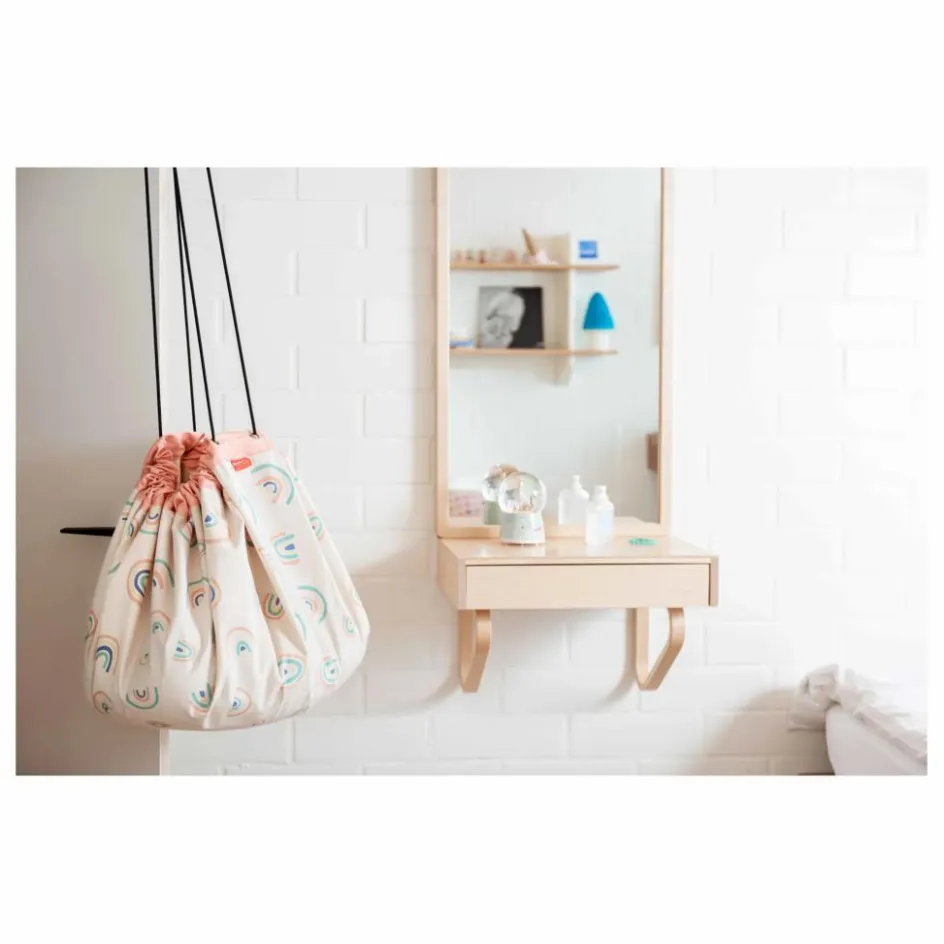Sale Play and Go Sac / Tapis de jeu Noomad - Arc en Ciel | Blanc