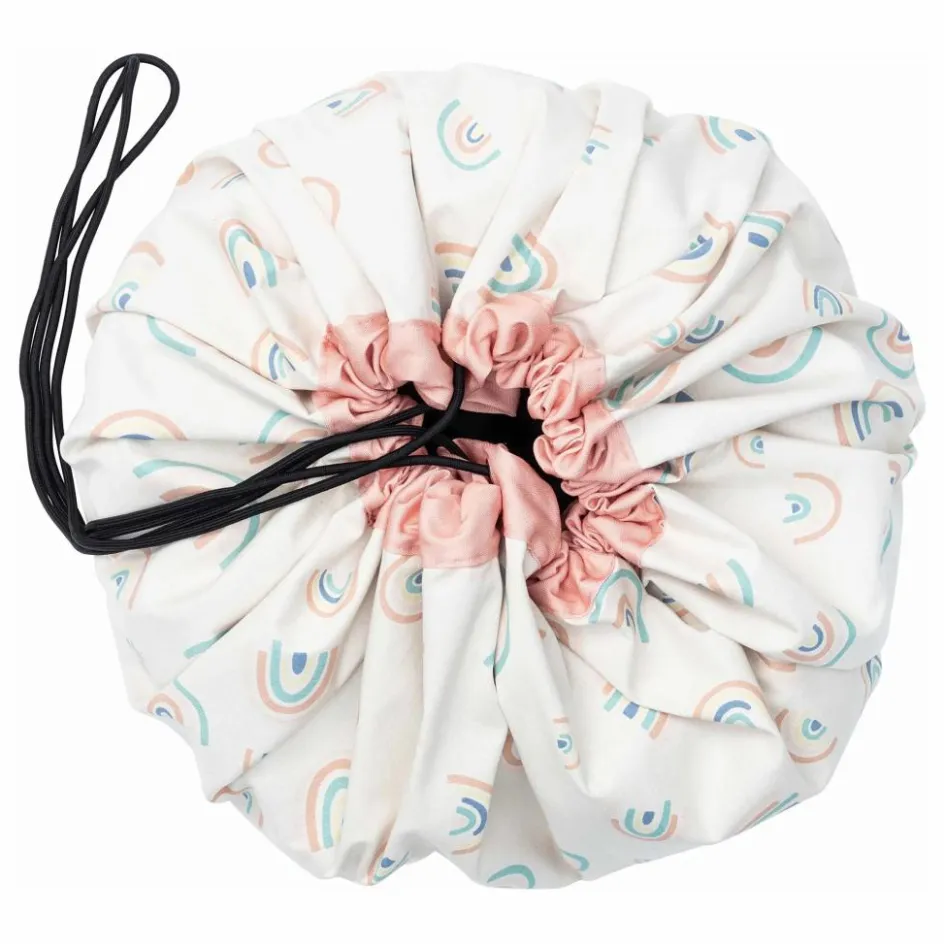 Sale Play and Go Sac / Tapis de jeu Noomad - Arc en Ciel | Blanc