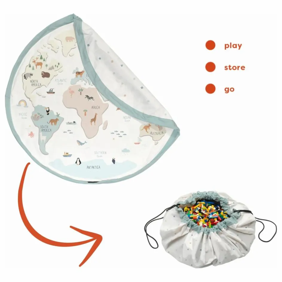 Online Sac / Tapis de jeu Noomad - Carte de Monde Tapis De Jeux