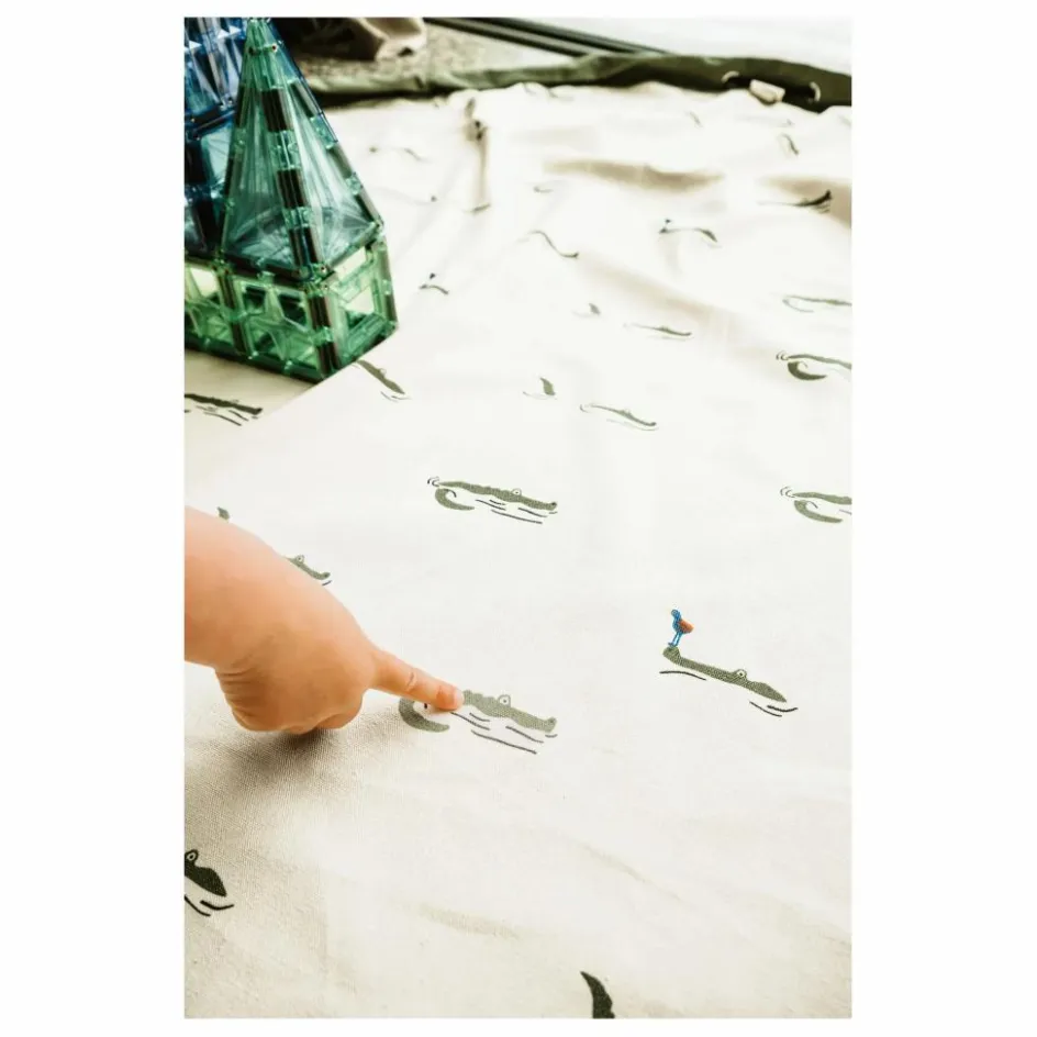Play and Go Sac / Tapis de jeu Noomad - Crocodiles| Tapis De Jeux