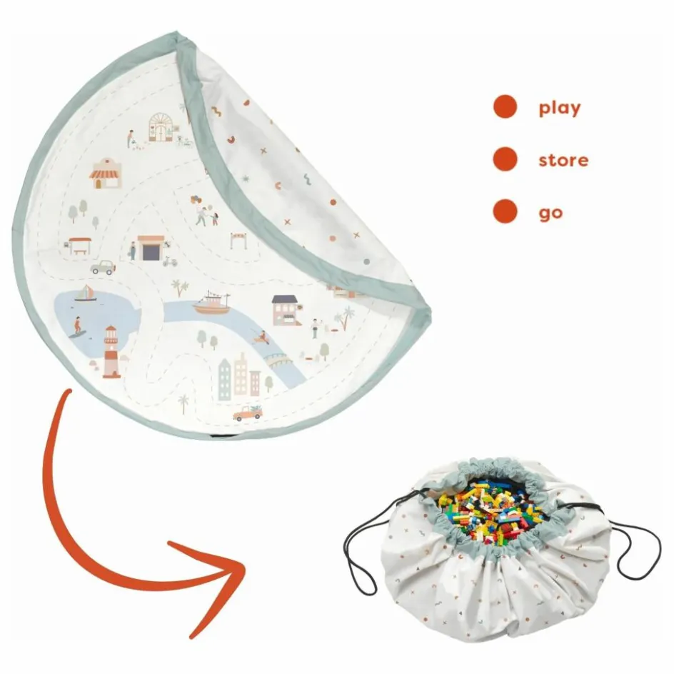 Play and Go Tapis De Jeux*Sac / Tapis de jeu Noomad - Carte de Ville