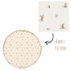 Clearance Play and Go Sac / Tapis d'éveil Noomad - Lapins | Nude