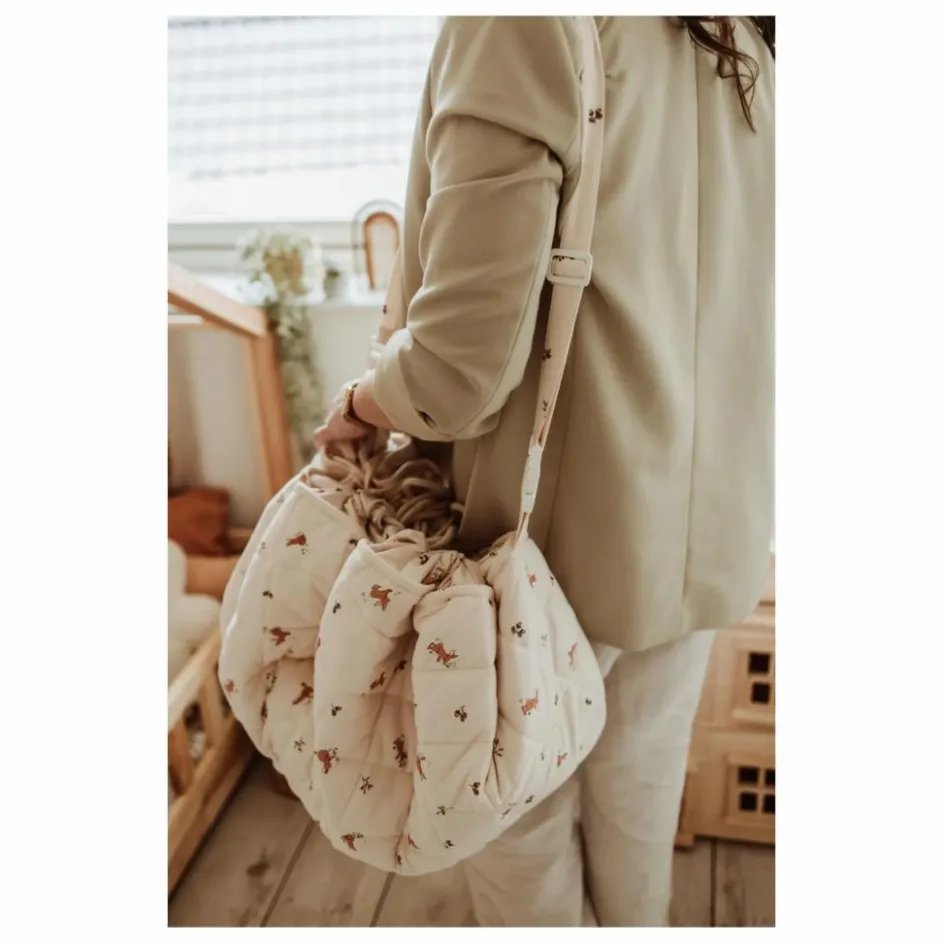 Clearance Play and Go Sac / Tapis d'éveil Noomad - Lapins | Nude