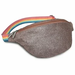 Hot Caramel & Cie Sac Banane Mom Pailleté | Cuivre