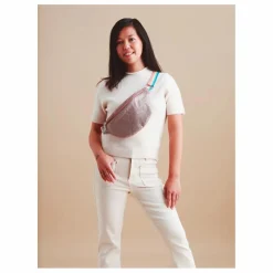 Hot Caramel & Cie Sac Banane Mom Pailleté | Cuivre