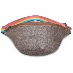 Hot Caramel & Cie Sac Banane Mom Pailleté | Cuivre