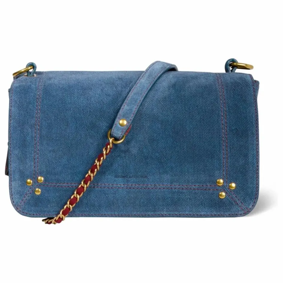 Jérôme Dreyfuss Sac Bobi Croûte Velours ||Femme Sacs À Main