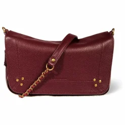 Sale Jérôme Dreyfuss Sac Bobi S Chèvre | Rouge foncé