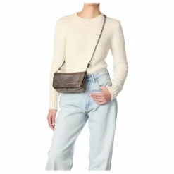 Femme Jérôme Dreyfuss Sacs À Main*Sac Bobi S Chèvre Lamé |