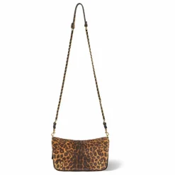 Hot Sac Bobi S Croûte Velours Léopard | Femme Sacs À Main