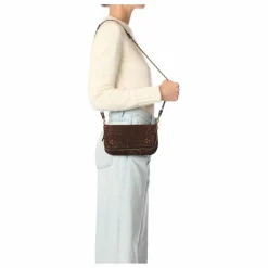 New Jérôme Dreyfuss Sac Bobi S Croûte Velours Léopard | Marron