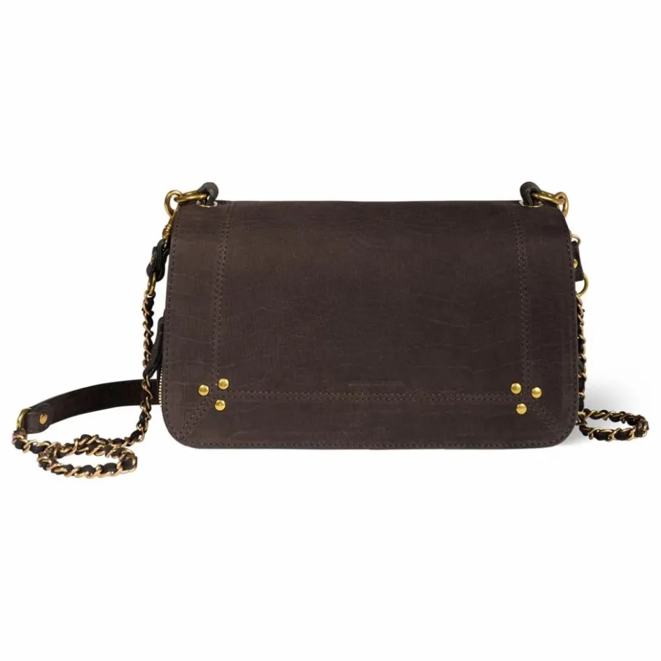 Jérôme Dreyfuss Sac Bobi Taurillon Imprimé Croco ||Femme Sacs À Main
