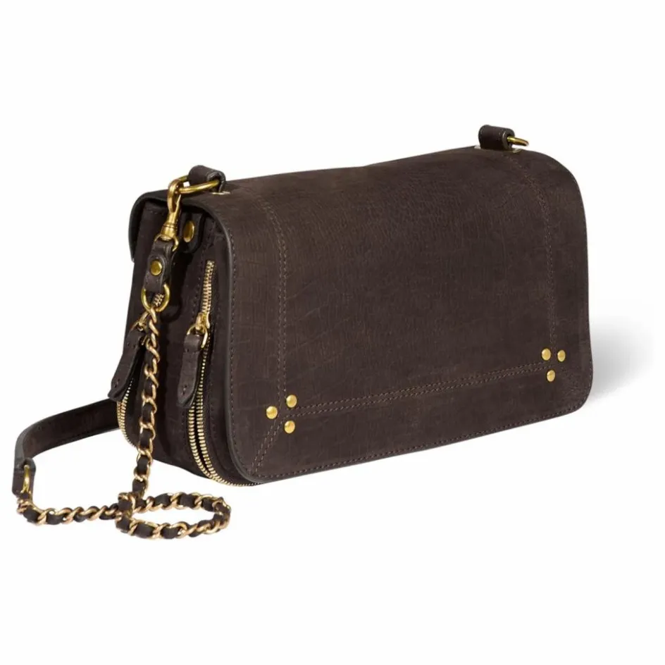 Jérôme Dreyfuss Sac Bobi Taurillon Imprimé Croco ||Femme Sacs À Main