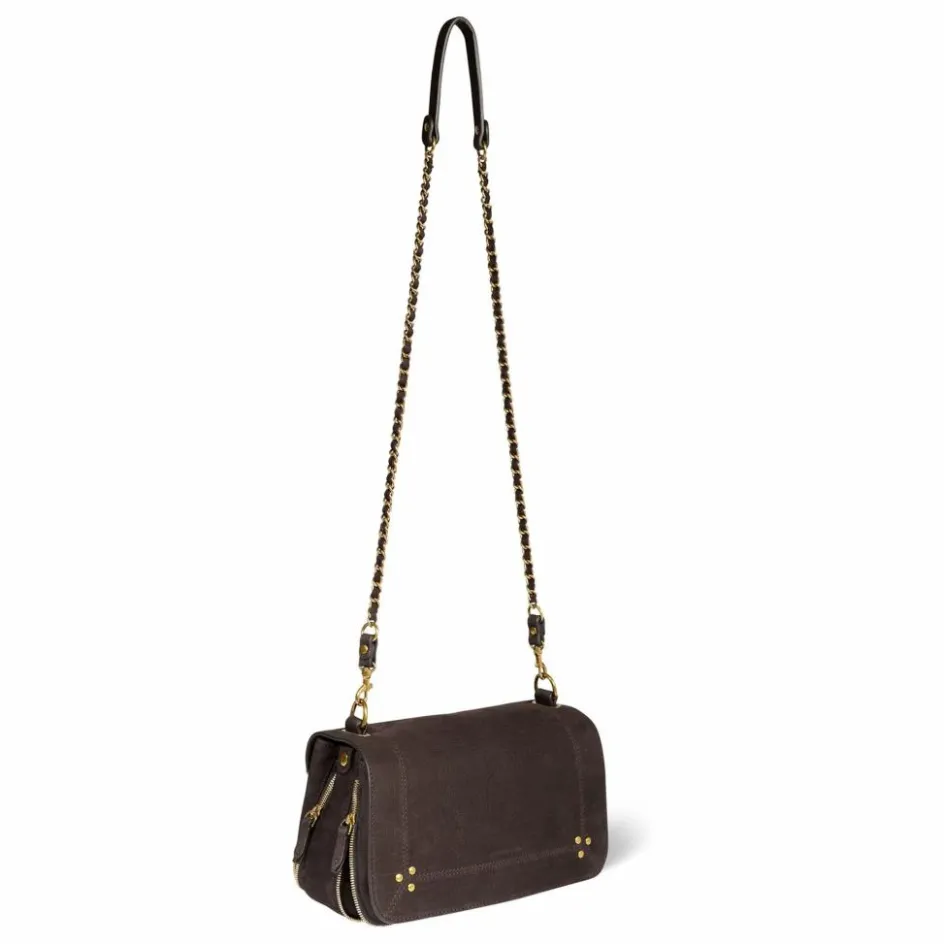 Jérôme Dreyfuss Sac Bobi Taurillon Imprimé Croco ||Femme Sacs À Main