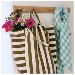 Rose in April Sac cabas rayée Elisabeth ||Femme Sacs Weeks Ends|Sacs Week-End