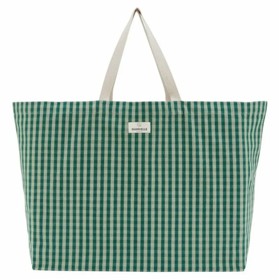 Gabrielle Paris Sac de plage Vichy ||Femme Sacs Weeks Ends|Sacs Week-End