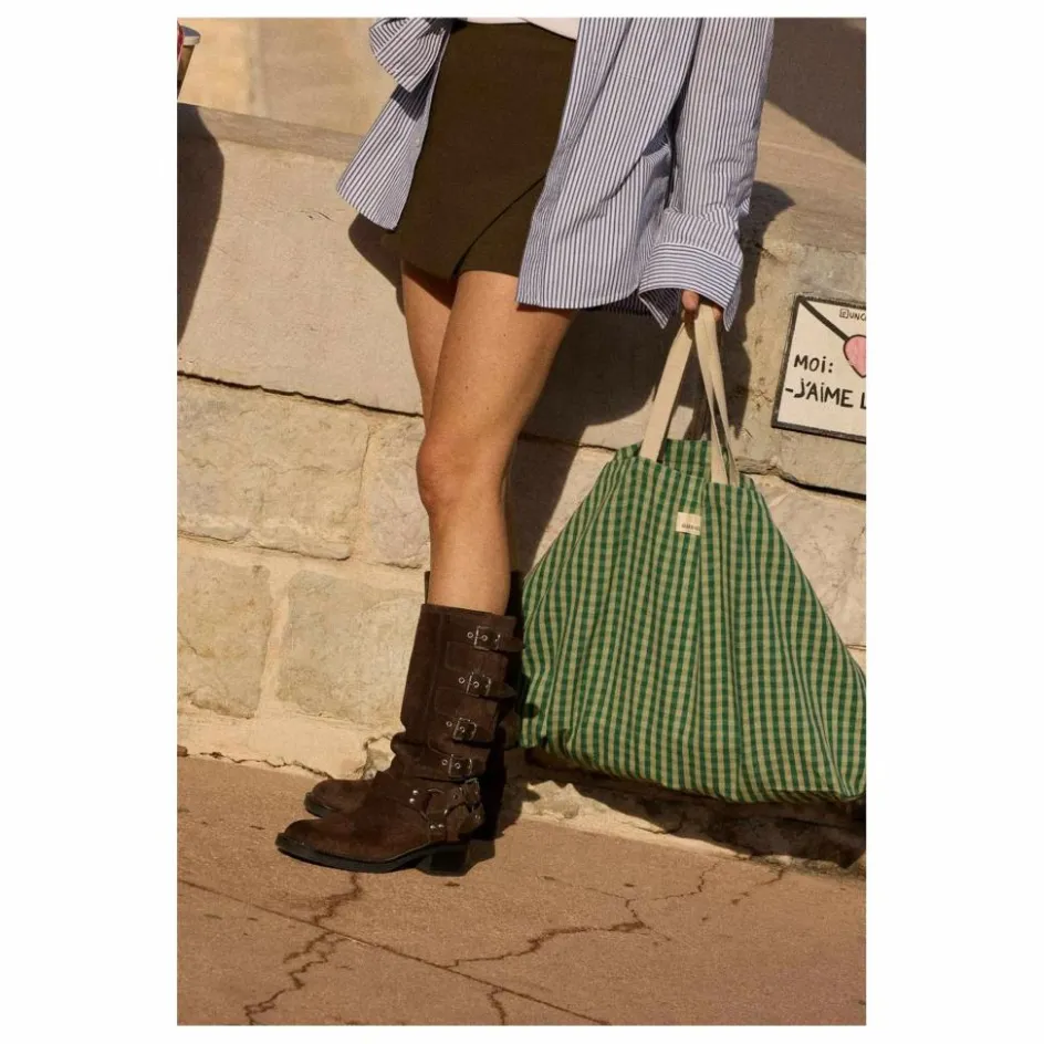 Gabrielle Paris Sac de plage Vichy ||Femme Sacs Weeks Ends|Sacs Week-End
