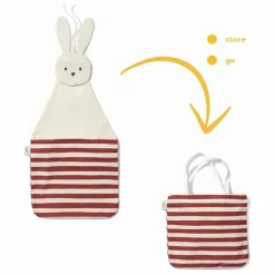 Play and Go Sac de rangement Toto - Lapin ||Enfant Rangements|Patères, Paniers Enfant