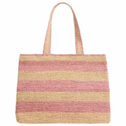 Sac Esma Rayé Raphia | Femme/Enfant Sacs Weeks Ends|Sacs Week-End