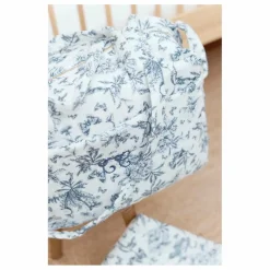 Clearance Tartine et Chocolat Sac et matelas à langer Toile de Jouy | Bleu marine