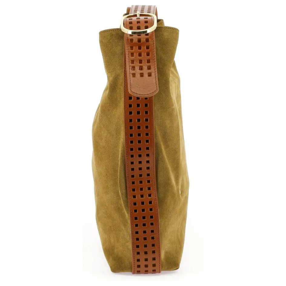 Femme herbert frère soeur Cabas*Sac Le Enzo Cran Velours |