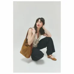 Femme herbert frère soeur Cabas*Sac Le Enzo Cran Velours |