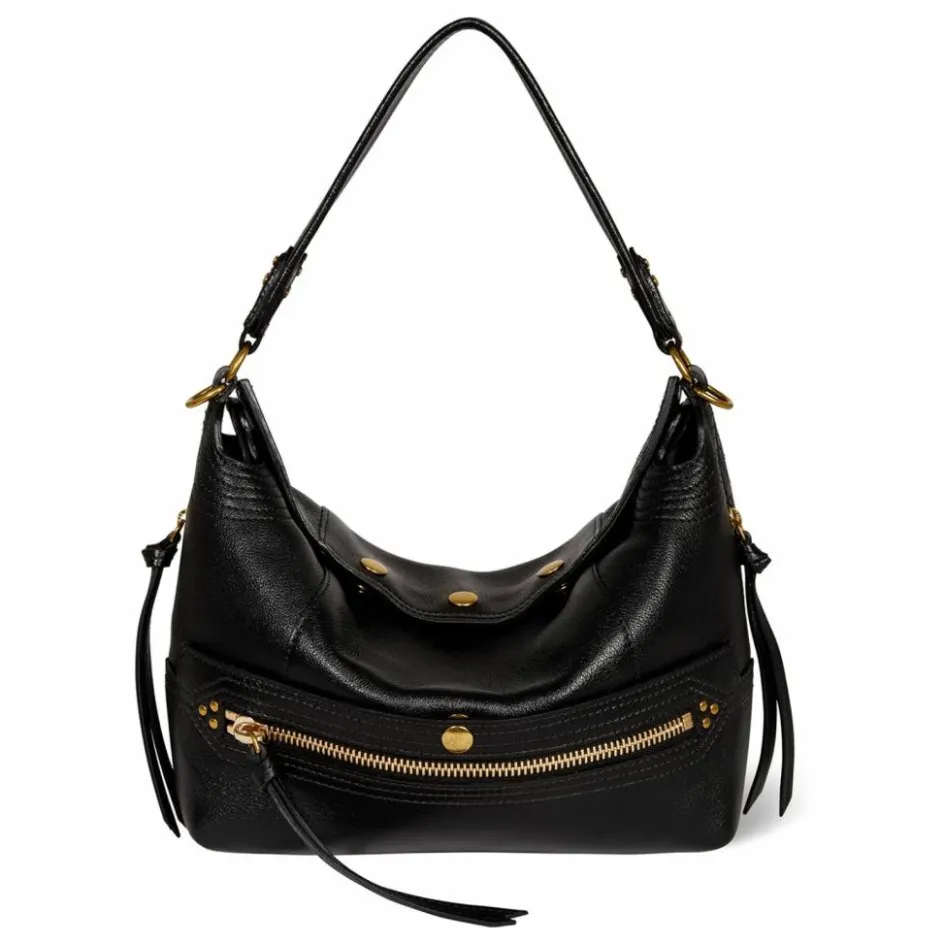 Best Jérôme Dreyfuss Sac Lucky Hobo Buffle | Noir