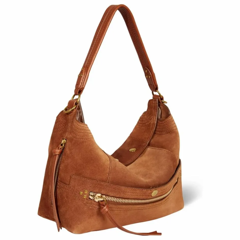 Femme Jérôme Dreyfuss Sacs À Main*Sac Lucky Hobo Croûte Velours |