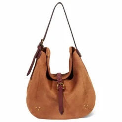 Best Jérôme Dreyfuss Sac Luis Croûte Velours | Caramel