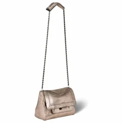 New Jérôme Dreyfuss Sac Lulu M Lamé | Champagne