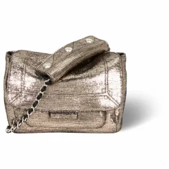 Hot Jérôme Dreyfuss Sac Lulu S Lamé | Champagne