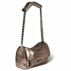 Hot Jérôme Dreyfuss Sac Lulu S Lamé | Champagne