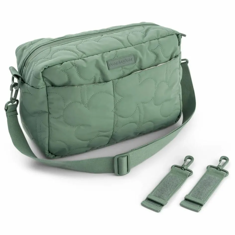 Best Done by deer Sac matelassé pour poussette | Vert