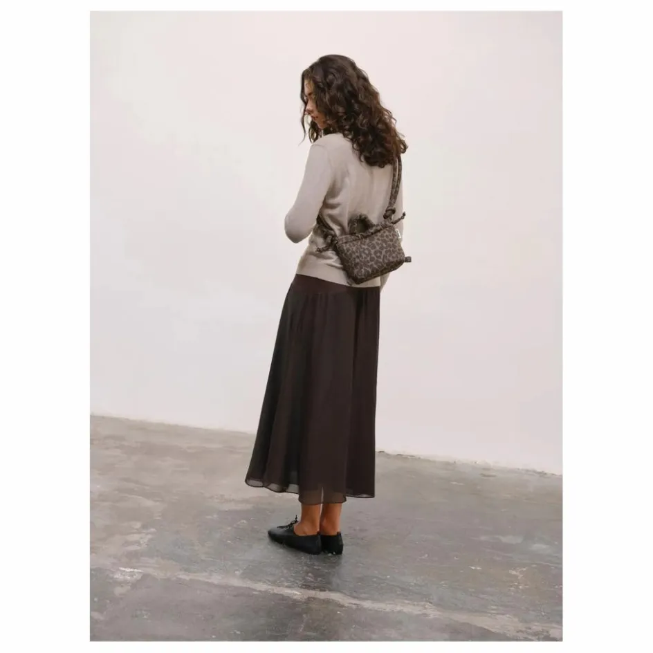 New Olend Sac Micro Ona Soft Léopard | Brun
