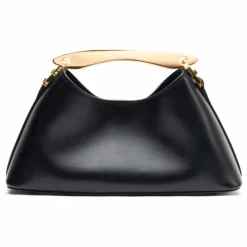 Sale Elleme Sac Mini Boomerang Cuir | Noir