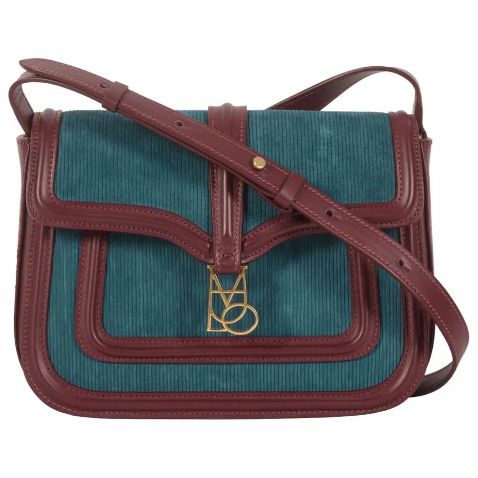 Femme Maria de la Orden Sacs À Main*Sac Noah Velours Côtelé et Cuir |