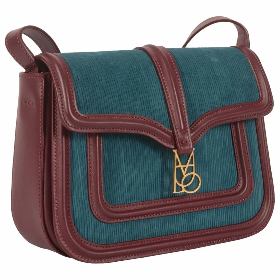Femme Maria de la Orden Sacs À Main*Sac Noah Velours Côtelé et Cuir |