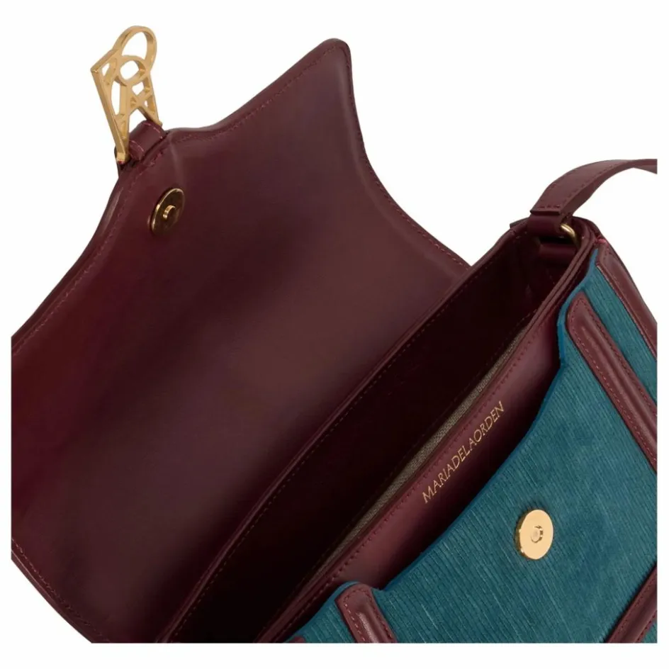 Femme Maria de la Orden Sacs À Main*Sac Noah Velours Côtelé et Cuir |